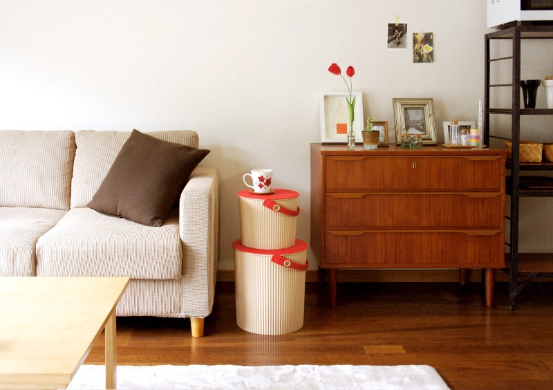 secchiello omnioutil hachiman multiuso portaoggetti sgabello design scandinavo